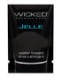 Wicked Sensual Care Jelle Water Based Anal Lubricant - .1 oz Fragrance Free